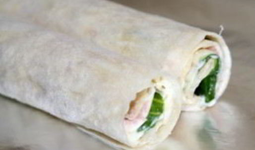 лаваш с ветчиной