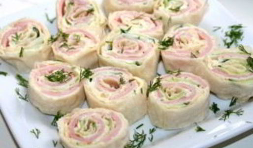 лаваш с ветчиной