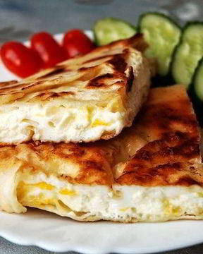 Лаваш с яйцом