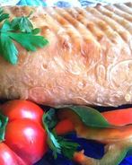 Мясной кекс в лаваше