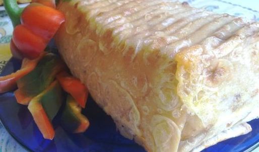 мясной кекс в лаваше