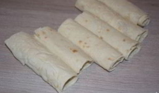 палочки из лаваша с начинкой