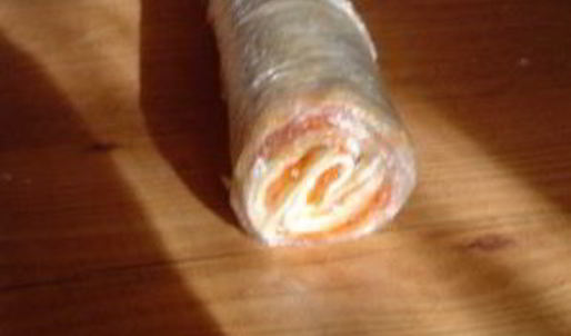 рулеты из лаваша с икрой