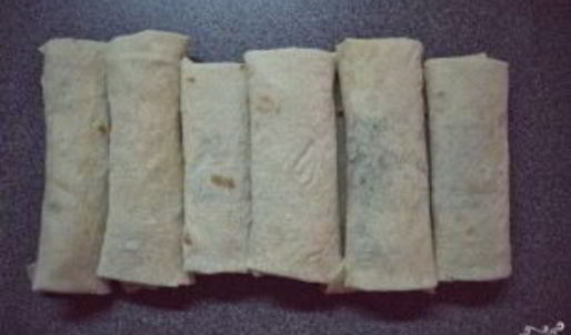 сулугуни в лаваше на сковороде