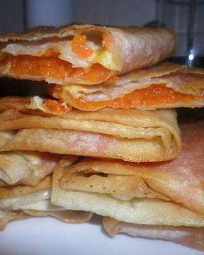 Тыква в лаваше