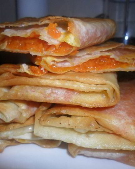 Рецепт тыквы в лаваше