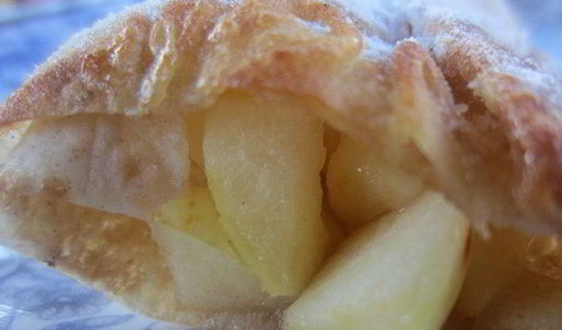 яблоки в лаваше