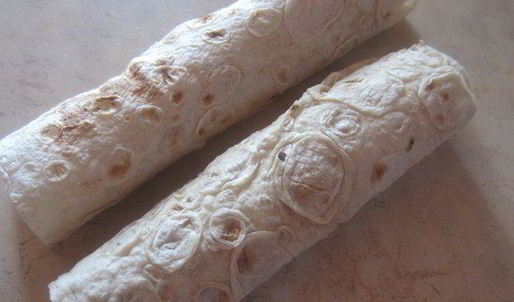 яблоки в лаваше