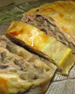 Запеченный лаваш