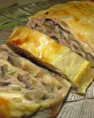 Запеченный лаваш