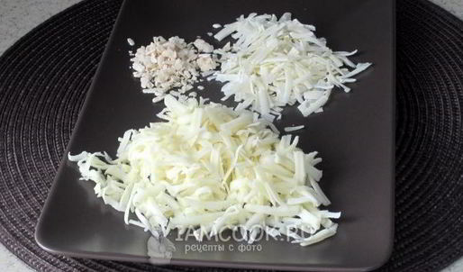 фокачча с сырами разных сортов