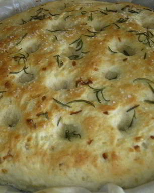 Картофельная фокачча с жареным луком