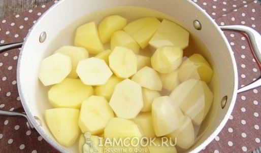 картофельные лепешки со шпинатной начинкой