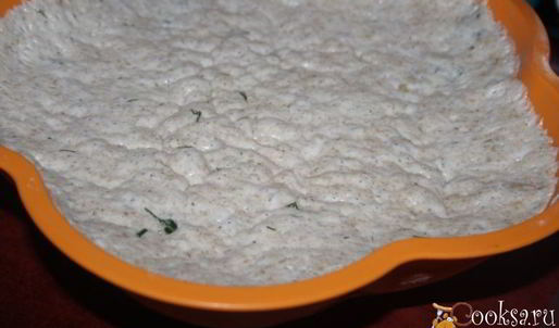 хлебные лепешки в духовке с луком и укропом