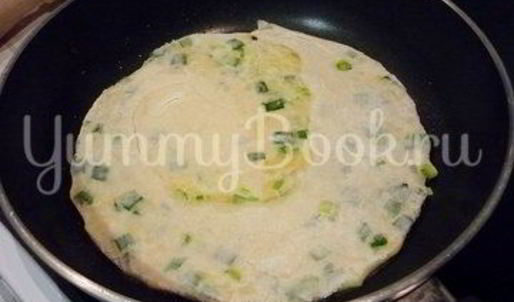 хрустящие лепешки с сыром и зеленым луком