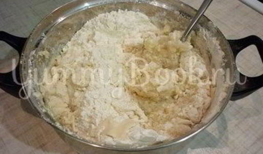 хрустящие лепешки с сыром и зеленым луком