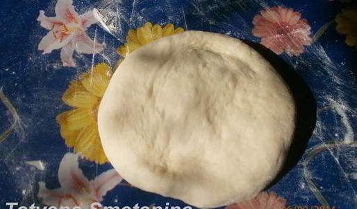 лепешка цветок