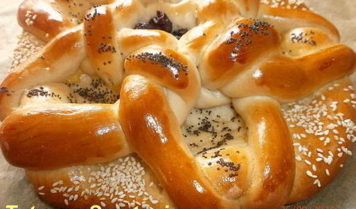 лепешка цветок