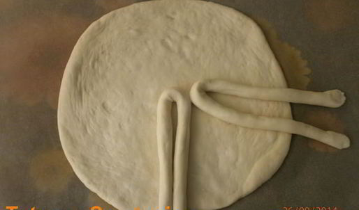 лепешка цветок