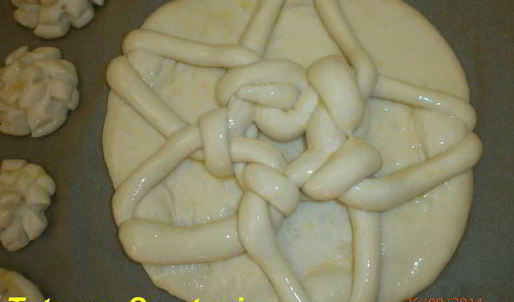 лепешка цветок