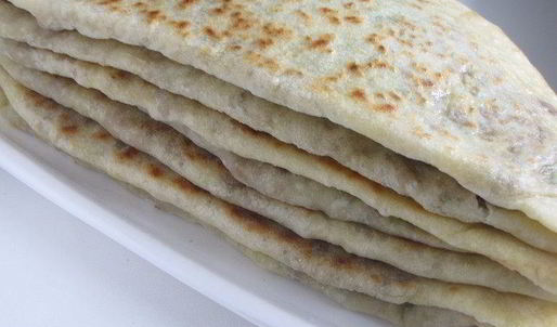 лепешки гезлеме с мясом и картошкой