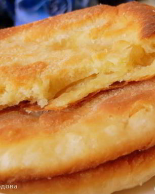 Лепешки на сметане