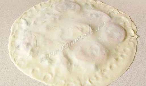 лепешки с брынзой и зеленью