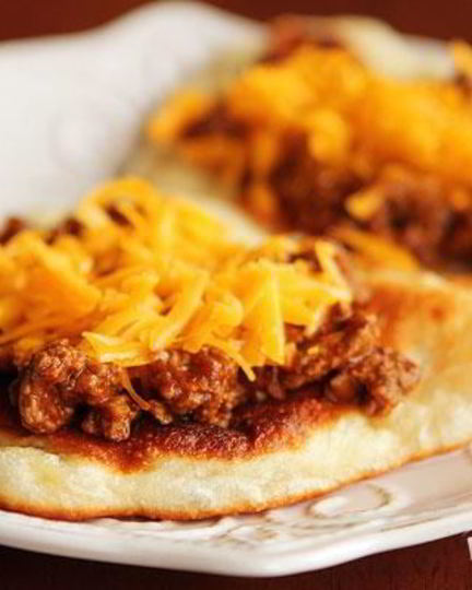 Рецепт лепешек с говяжьим фаршем и сыром