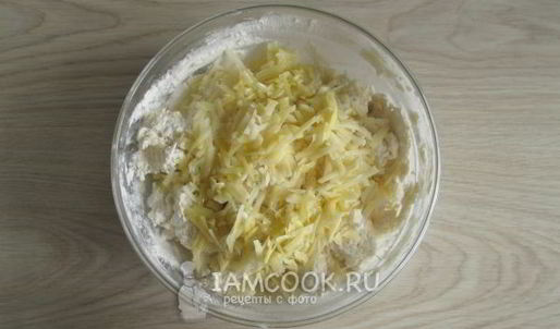 лепешки с сыром в духовке