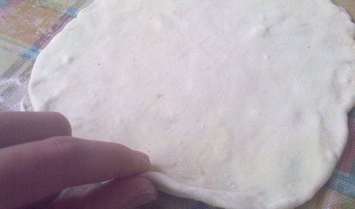 лепешки с творогом, адыгейским сыром и картофелем