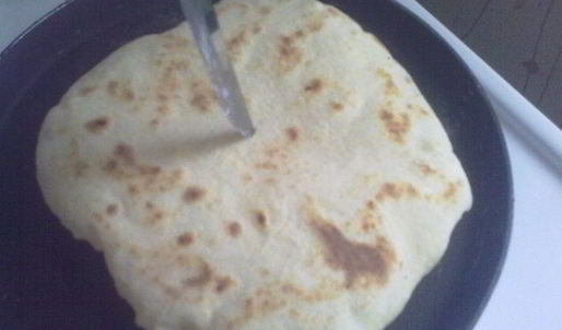 лепешки с творогом, адыгейским сыром и картофелем