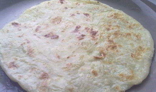 лепешки с творогом, адыгейским сыром и картофелем