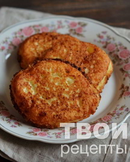 Рецепт лепешек с творогом