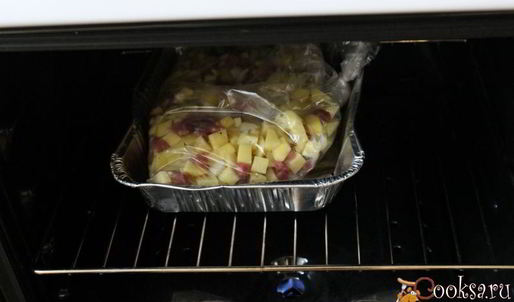 лепешки тортилья с картофелем и свининой