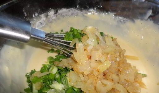 луковая лепешка