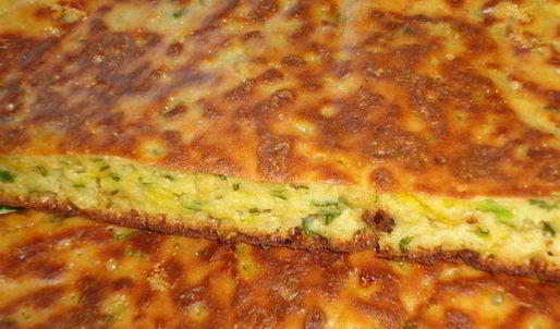 луковая лепешка