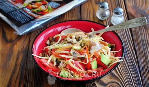 мексиканская лепешка тортилья с начинкой