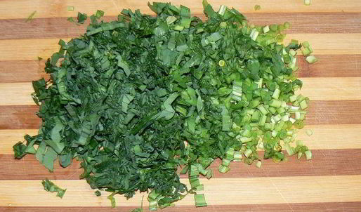 осетинские лепешки с черемшой и сулугуни по-сибирски