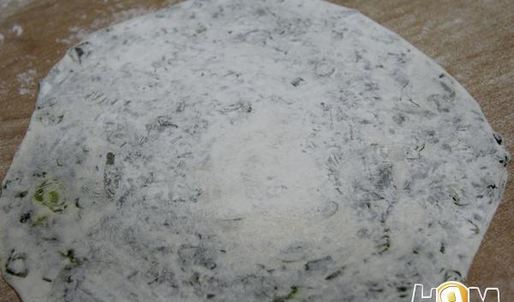 постные лепешки с зеленым луком