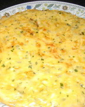 Простая сырная лепешка