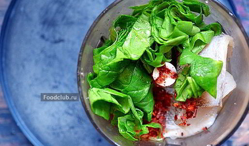 рыбная лепешка