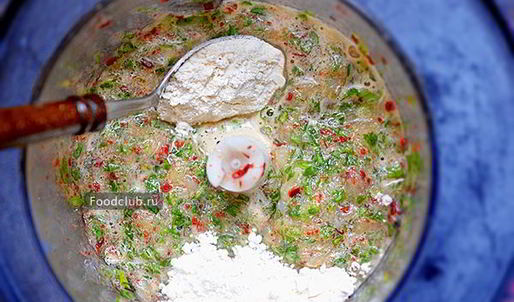 рыбная лепешка