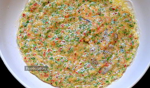 рыбная лепешка