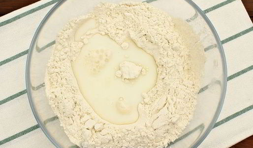 слоеные лепешки на сковороде