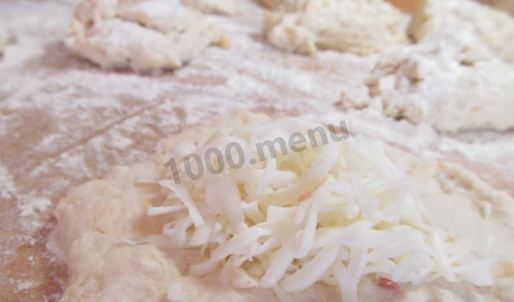 сырные лепешки за 5 минут