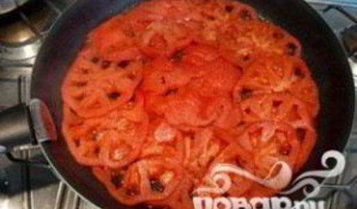 томатная лепешка