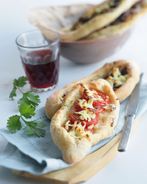 Турецкие лепешки с начинкой