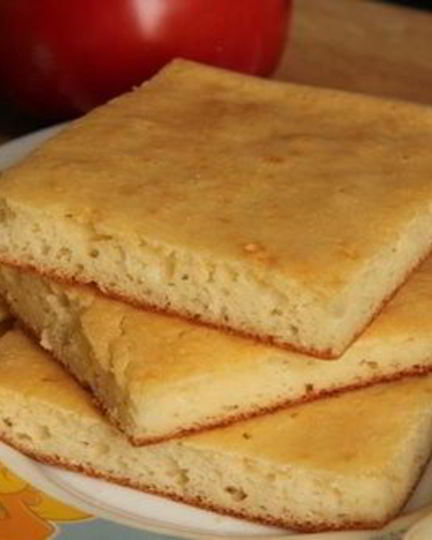 Рецепт творожной лепешки из рисовой муки без глютена