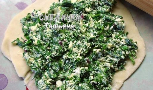 заварные лепешки с сыром и зеленью