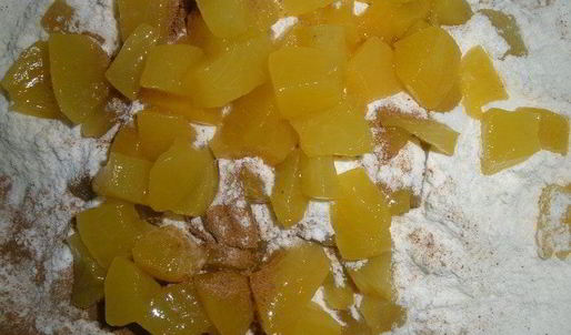 абрикосовые маффины с миндальным штрейзелем